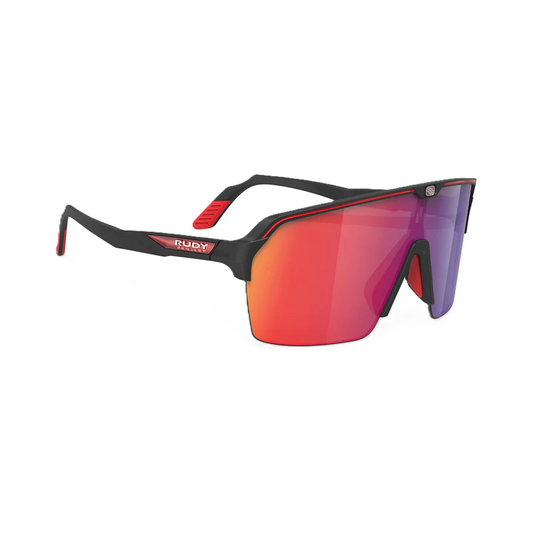 RUDY PROJECT SPINSHIELD AIR Bril Mat Zwart RP Optics Multilaser Red Lenzen