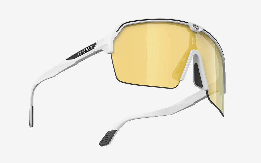 RUDY PROJECT SPINSHIELD AIR Bril Mat Wit RP Optics Multilaser Gouden Lenzen