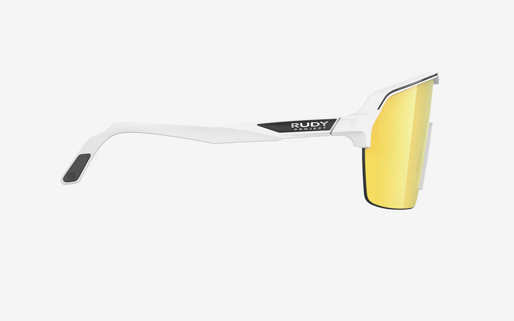 RUDY PROJECT SPINSHIELD AIR Bril Mat Wit RP Optics Multilaser Gouden Lenzen