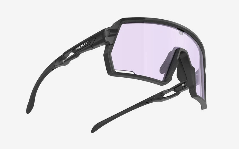 RUDY PROJECT KELION Zonnebril Zwart IMPACTX™ Brillenglazen Fototroop Laser Paars