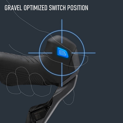 Linker Hendel en Voorremklauw SHIMANO GRX RX825 Mono