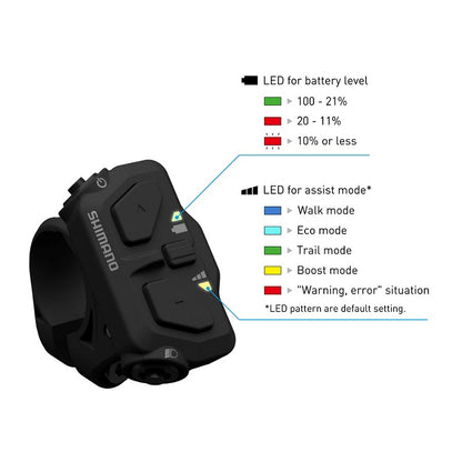 Télécommande SHIMANO SW-EN600 Gauche (collier 35/31.8mm)