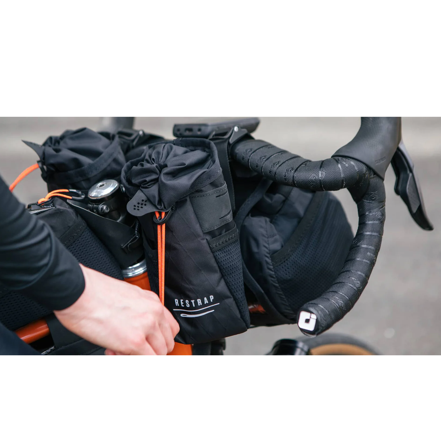 Sacoche de Guidon RESTRAP STEM BAG 1.1 L Noir