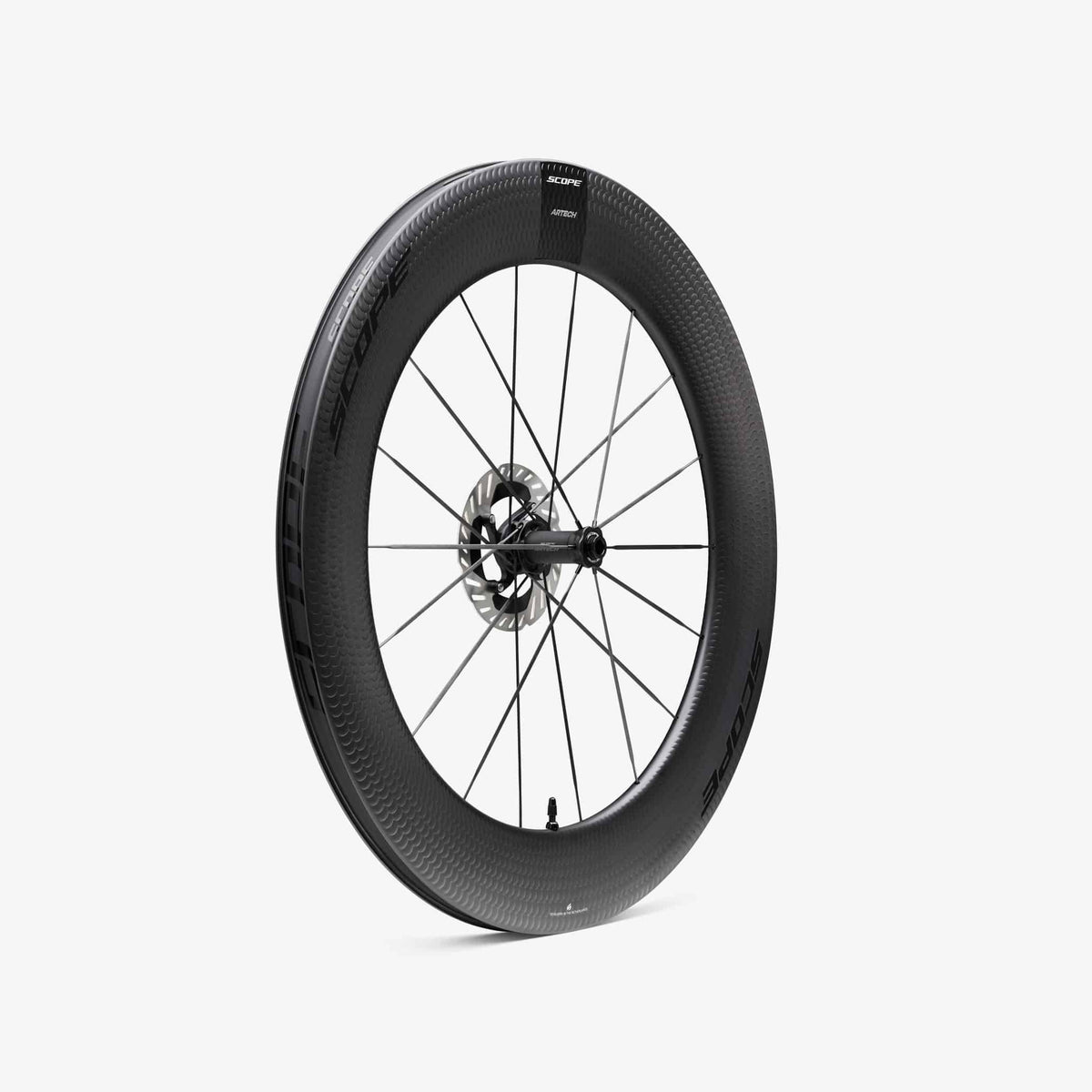 Voorwiel SCOPE Artech 8.T Tubeless Ready (Centerlock) Zwart