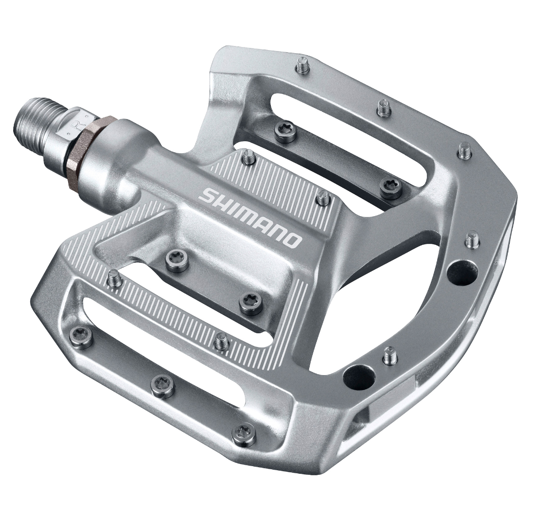 SHIMANO PD-GR500 zilveren platte pedalen