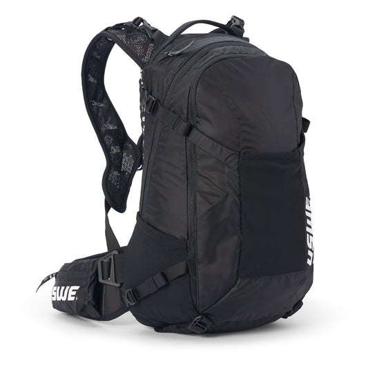 USWE SHRED-rugzak 16 L, zwart