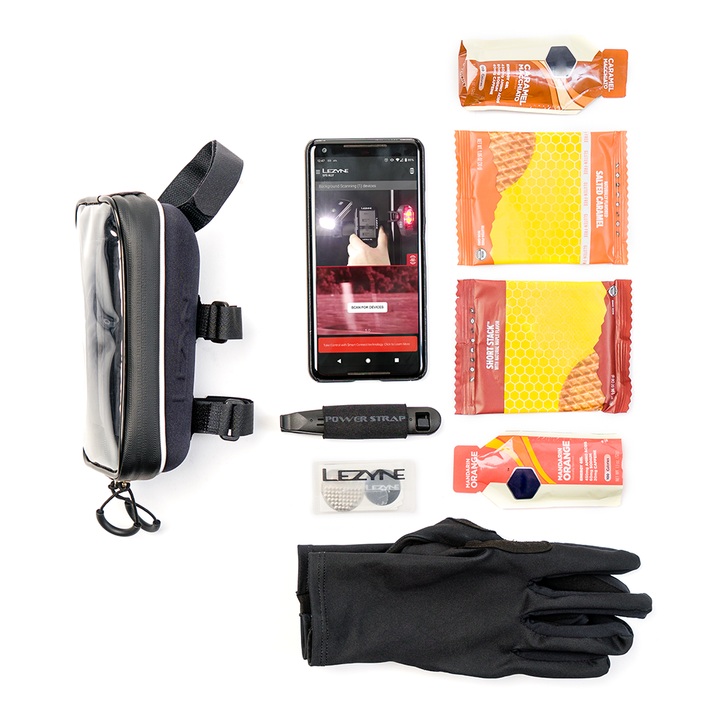 LEZYNE SMART ENERGY CADDY XL bovenbuistas zwart