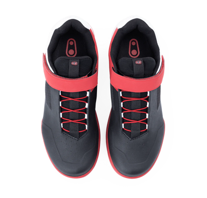 Chaussures VTT CRANKBROTHERS STAMP SPEED LACE FLAT Noir/Rouge/Blanc