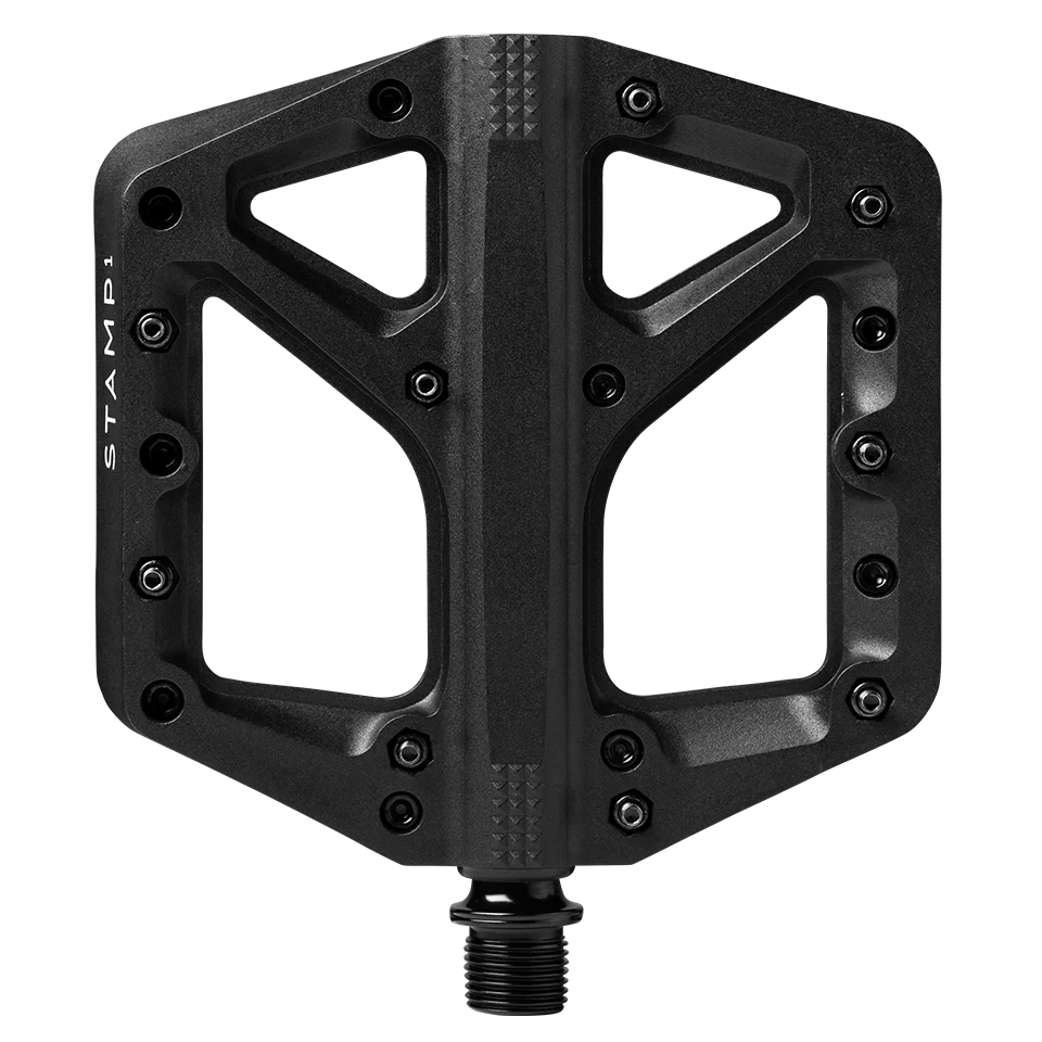 Pédales Plates CRANKBROTHERS STAMP 1 Large Noir