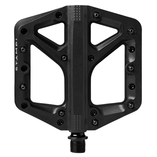 Pédales Plates CRANKBROTHERS STAMP 1 Large Noir