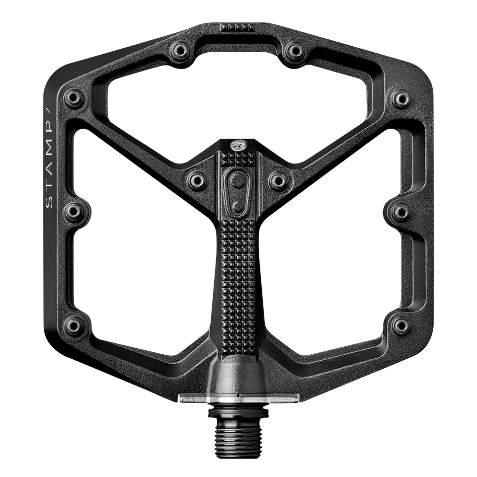 Pédales Plates CRANKBROTHERS STAMP 7 Large Noir