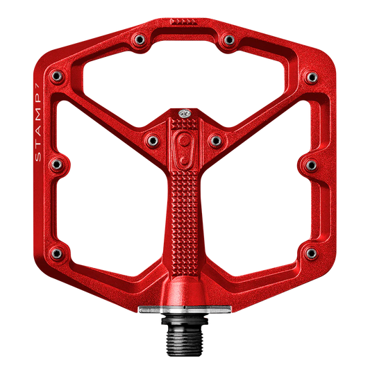 Platte pedalen CRANKBROTHERS STAMP 7 Groot Rood