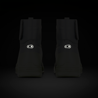 CRANKBROTHERS STAMP TRAIL SPEEDLACE SEAL MTB-schoenen grijs/groen - reflecterende details achteraan