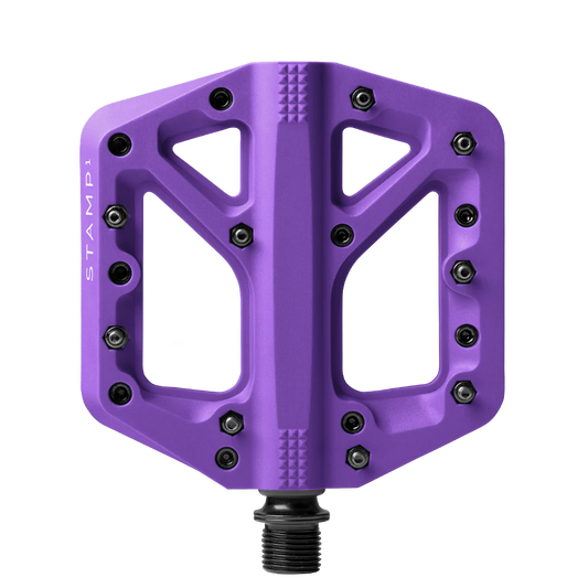 Platte pedalen CRANKBROTHERS STAMP 1 Klein Violet