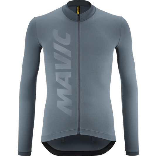 MAVIC AKSIUM Lange Mouw Jersey Blauw