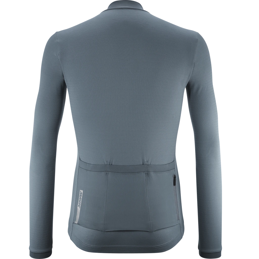 Maillot MAVIC AKSIUM Manches Longues Bleu