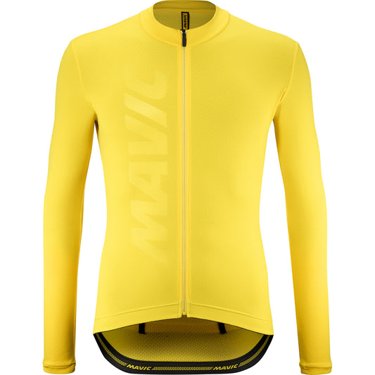 MAVIC AKSIUM THERMO lange mouwen geel