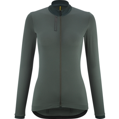 Maillot MAVIC AKSIUM Manches Longues Femme Vert
