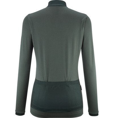 Maillot MAVIC AKSIUM Manches Longues Femme Vert