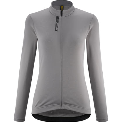 Maillot MAVIC AKSIUM THERMO Femme Manches Longues Gris