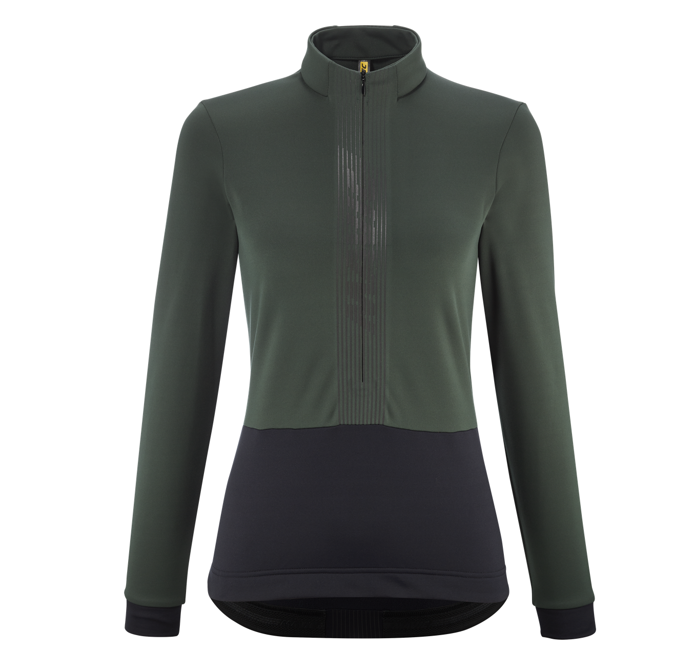MAVIC KSYRIUM THERMO Dames Lange Mouw Jersey Groen