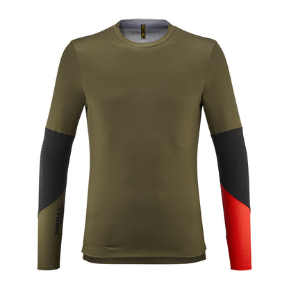 Shirt MAVIC DEEMAX ENDURO PRO Lange Mouwen Kaki