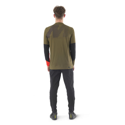 Shirt MAVIC DEEMAX ENDURO PRO Lange Mouwen Kaki
