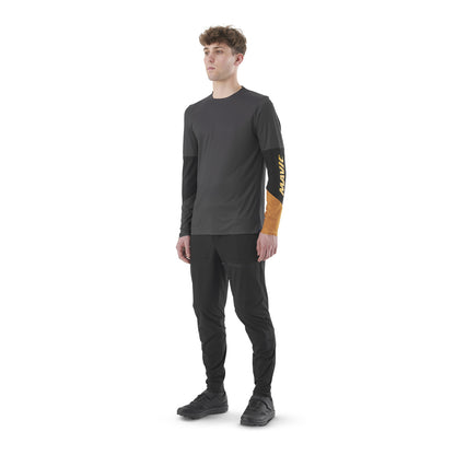 Shirt MAVIC DEEMAX ENDURO PRO Lange Mouwen Grijs/Zwart
