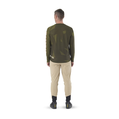 MAVIC DEEMAX ENDURO Shirt Lange Mouwen Camo Kaki