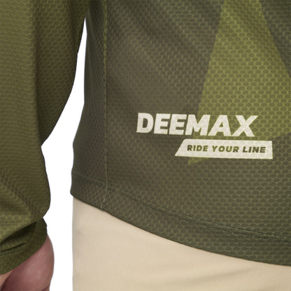 MAVIC DEEMAX ENDURO Shirt Lange Mouwen Camo Kaki