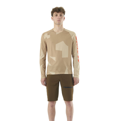 Shirt MAVIC DEEMAX ENDURO Lange Mouwen Camo Beige