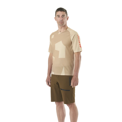 Shirt MAVIC DEEMAX ENDURO Korte Mouwen Camo Beige