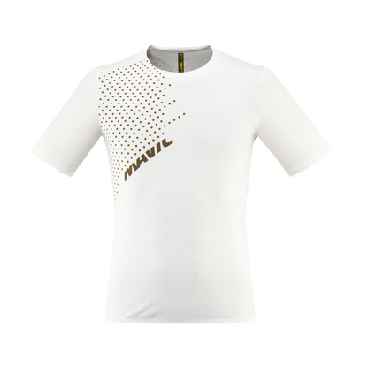 Maillot MAVIC CROSSTRAIL Manches Courtes Blanc