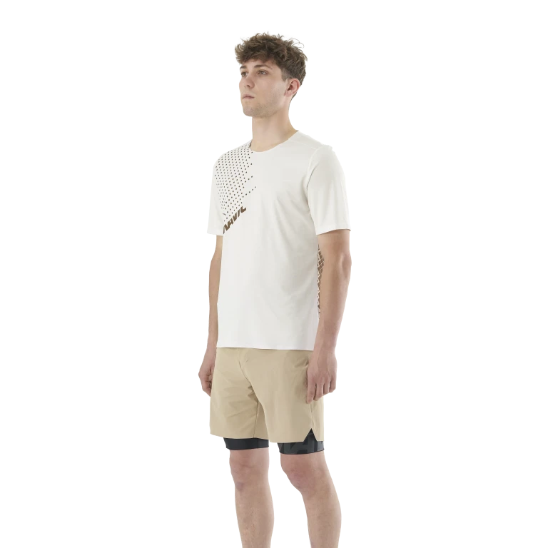 Maillot MAVIC CROSSTRAIL Manches Courtes Blanc