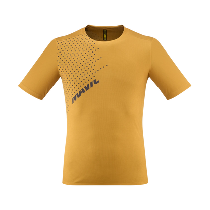Wielershirt MAVIC CROSSTRAIL Korte Mouwen Oranje