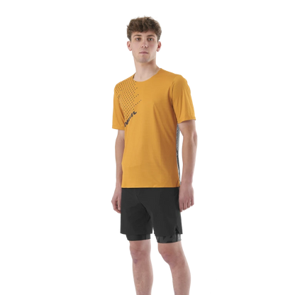Wielershirt MAVIC CROSSTRAIL Korte Mouwen Oranje