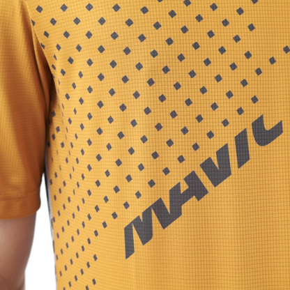 Wielershirt MAVIC CROSSTRAIL Korte Mouwen Oranje