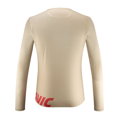MAVIC CROSSTRAIL-shirt Lange Mouwen Beige
