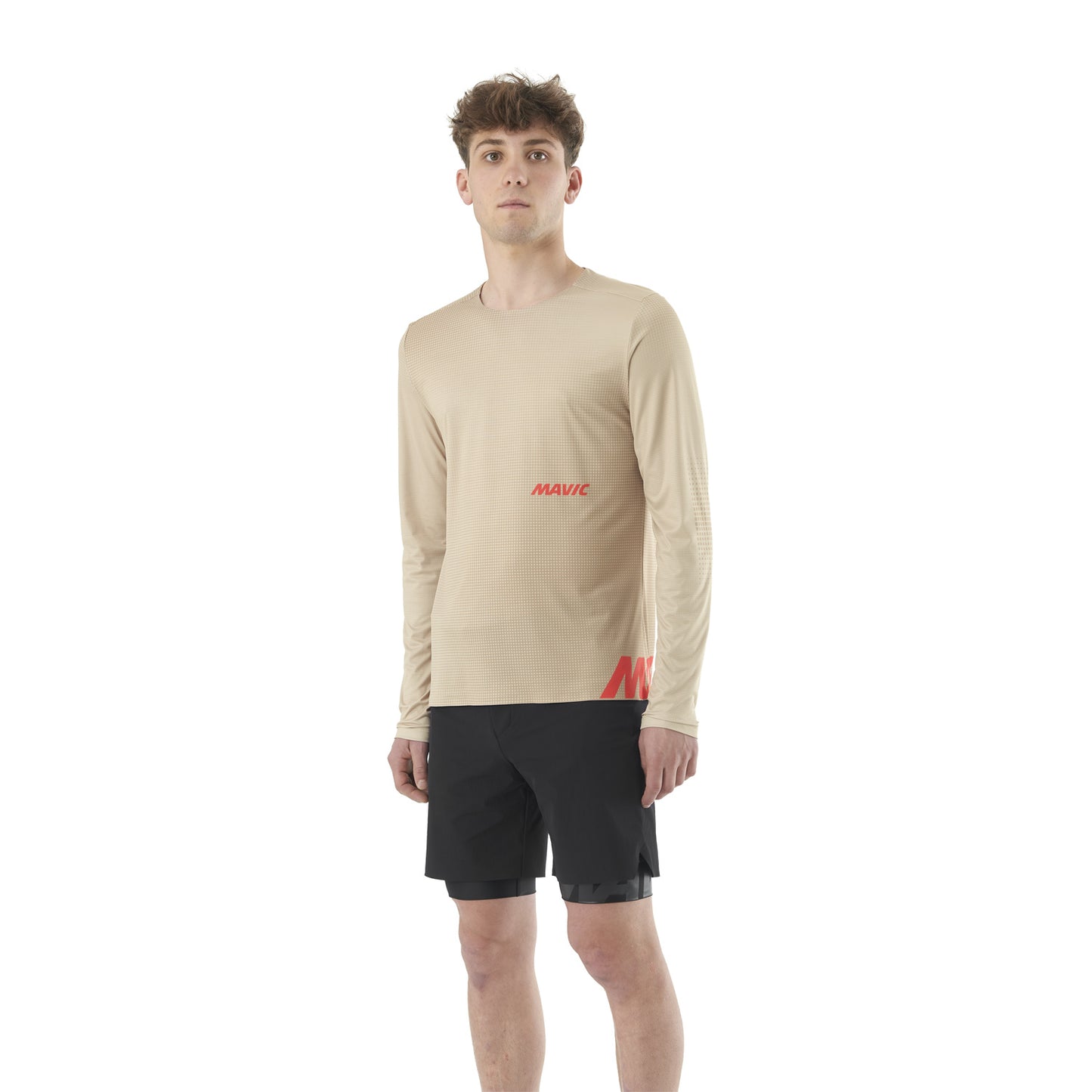 MAVIC CROOSTRAIL Lange Mouw Jersey Beige