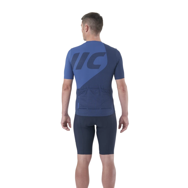 Maillot MAVIC ICON GRAPHIC Manches Courtes Bleu