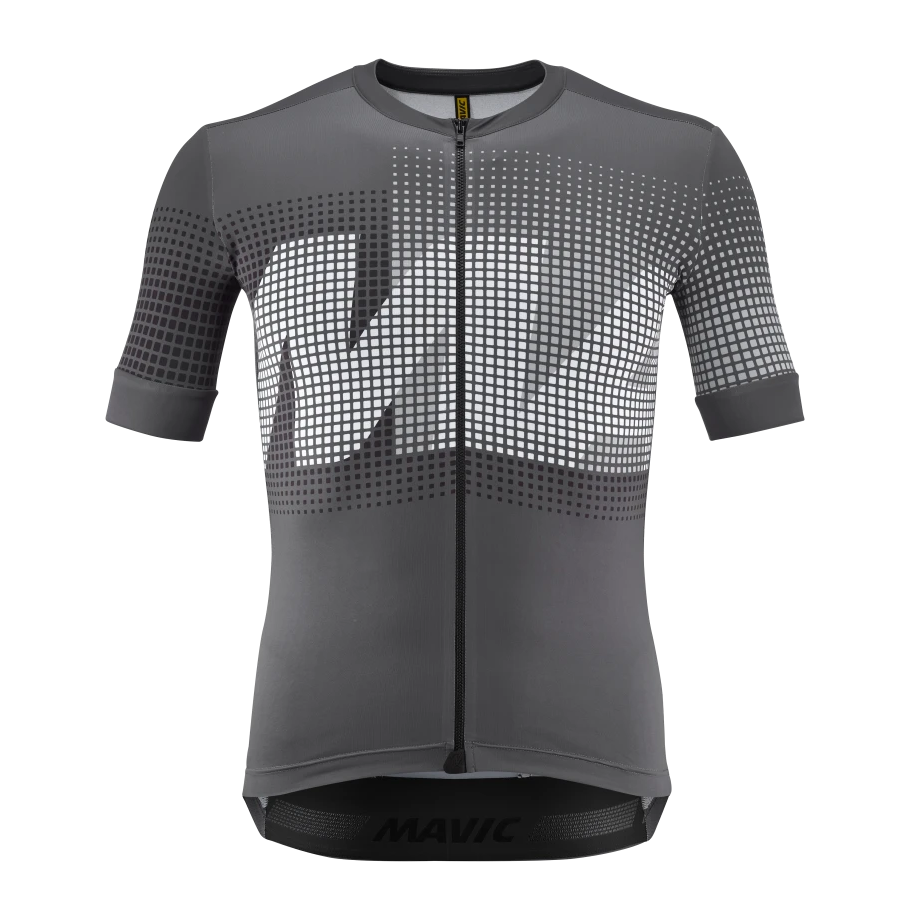 MAVIC AKSIUM GRAPHIC Korte Mouw Trui Grijs