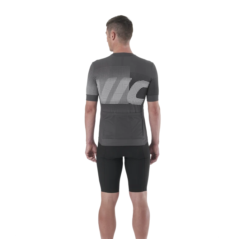MAVIC AKSIUM GRAPHIC Korte Mouw Trui Grijs