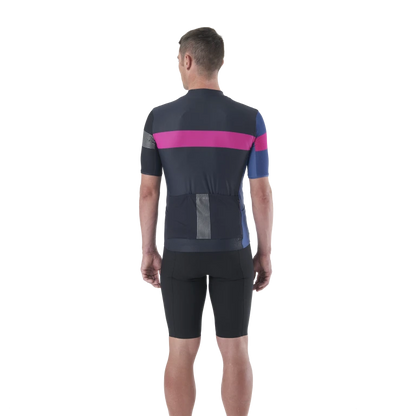 Wielershirt MAVIC KSYRIUM PRO Korte Mouwen Blauw