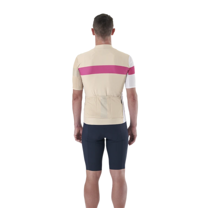 Wielershirt MAVIC KSYRIUM PRO Korte Mouwen Beige
