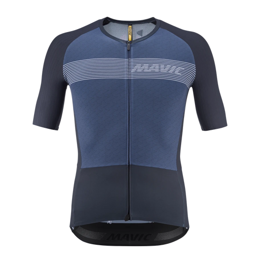 MAVIC COSMIC Korte Mouw Jersey Blauw