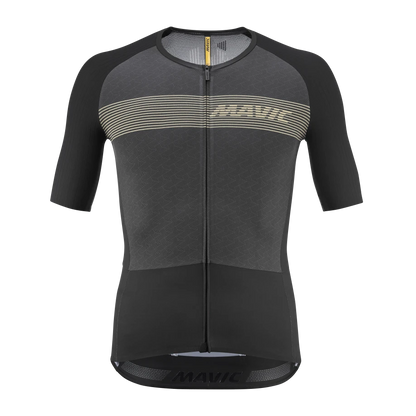 Wielershirt MAVIC COSMIC Korte Mouwen Zwart