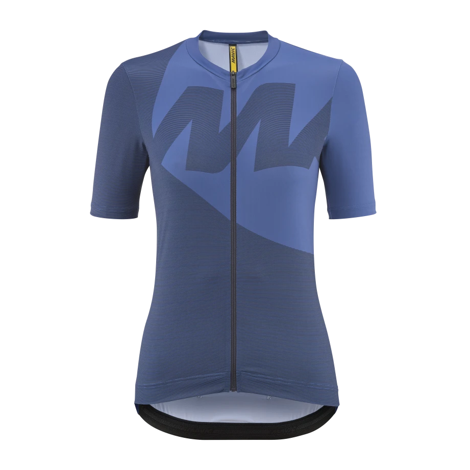 Dames MAVIC ICON GRAPHIC Korte Mouw Jersey Blauw