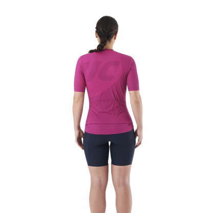 Maillot MAVIC ICON GRAPHIC Manches Courtes Femme Fuschia