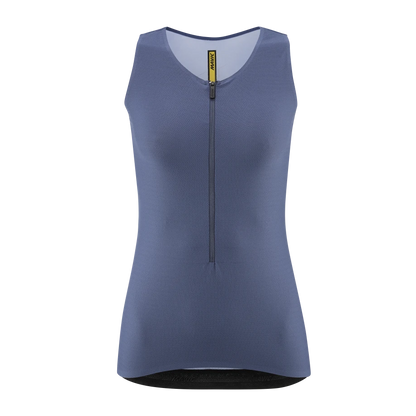 Shirt MAVIC AKSIUM Mouwloos Dames Blauw