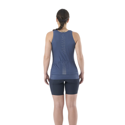 Shirt MAVIC AKSIUM Mouwloos Dames Blauw
